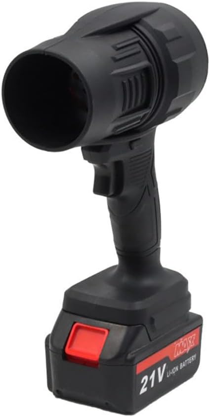 Jet Dry Mini Blower Turbo Jet Fan with 21V 2PCS Large Capacity Battery Lightweight Body Turbine Motor Strong Power Speed Clear the Fallen Leaves and Dust at Home