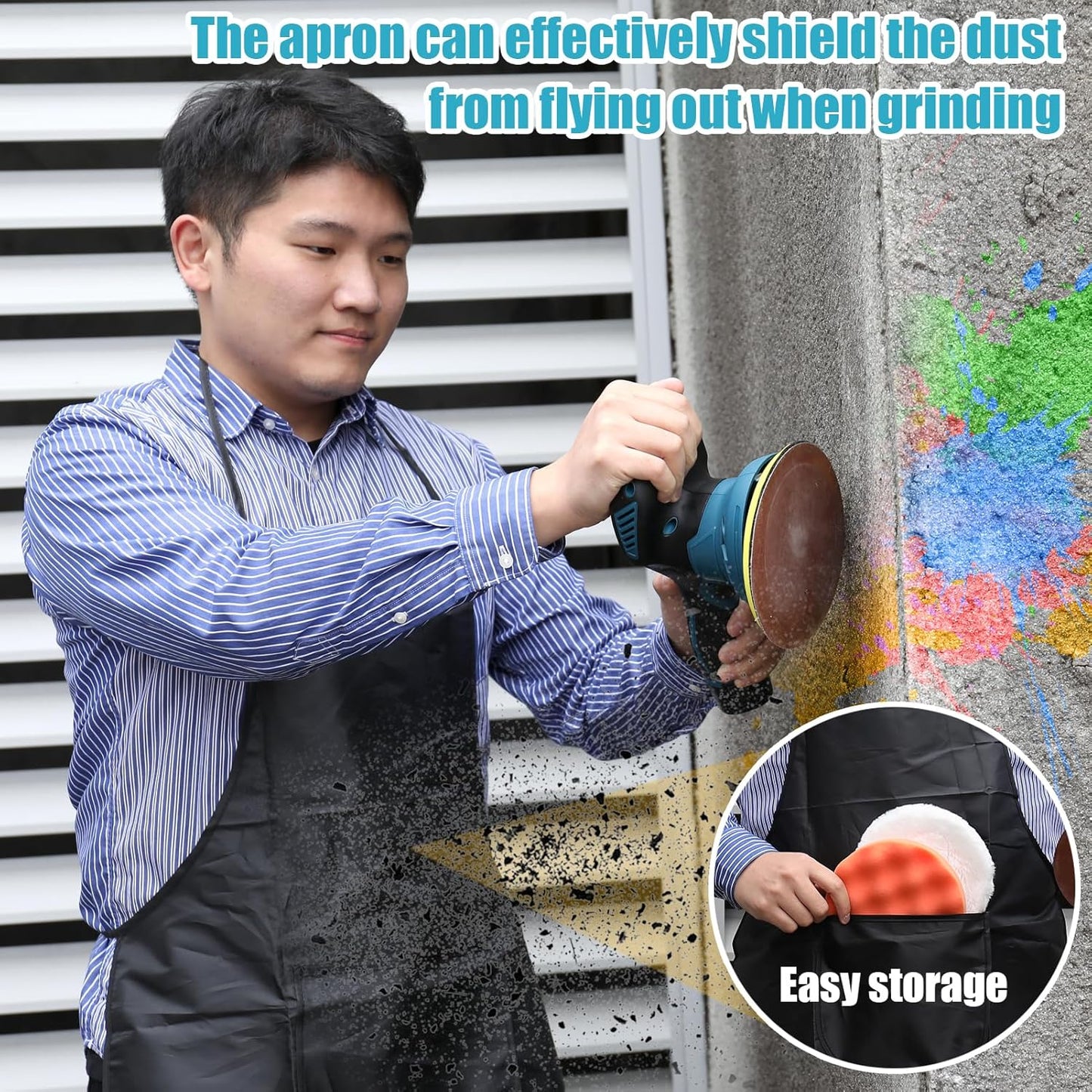 Cordless eccentric car polisher, electric automatic polishing machine, multi-functional, metal waxing, rust removal machine